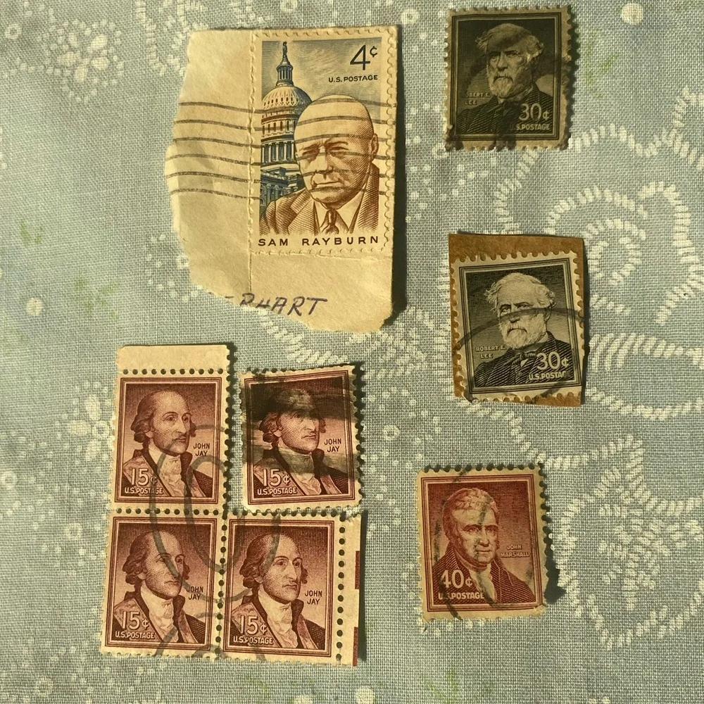 SAN ANTONIO SCHOOL POSTAGE STAMPS - Picture 1 of 3